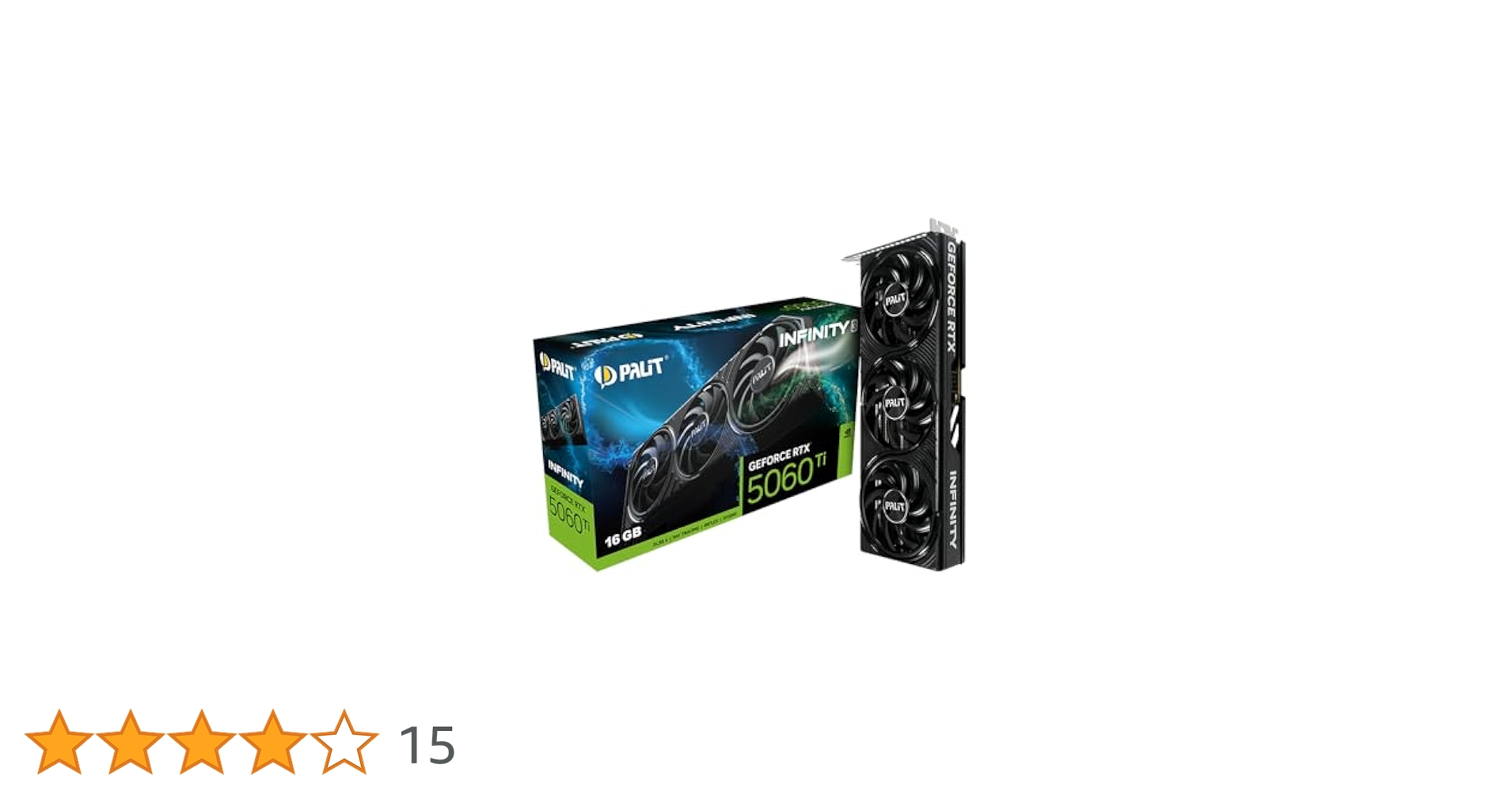 Amazon.co.jp: Palit GeForce RTX 5060 Ti Infinity 3 16GB