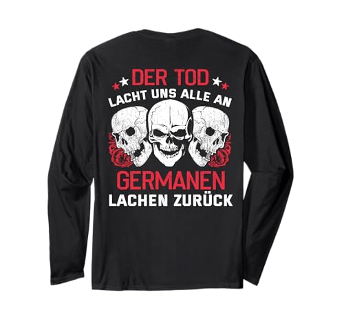 �o�b�N�v�����g "Der Tod lacht uns alle an Germanen lachen Back" ����T�V���c