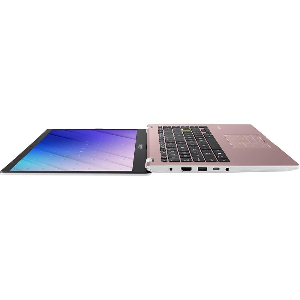ASUS Vivobook 14 E410KA | 14" Full HD Laptop with Microsoft Office 365 | Intel Celeron N4500 | 4GB RAM | 128GB eMMC | Windows 11 S Mode | Pink — view 5
