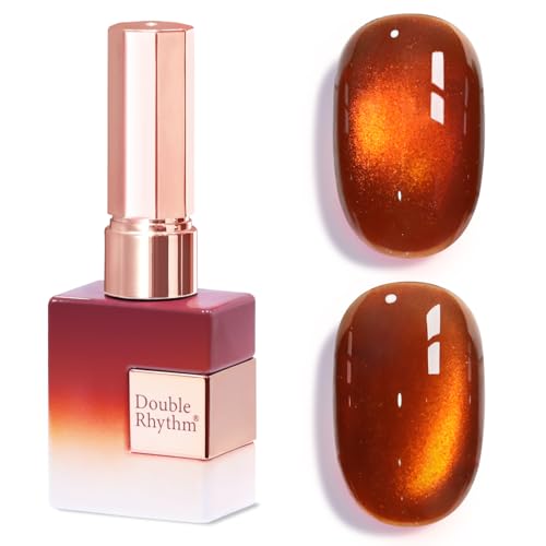 Double Rhythm Jelly Glass Cat Eye Gel Polish with Magnet 15ML Hol...