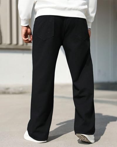 Image of AUSK Men's Regular Straight Fit Casual Jeans || Official Business wear Jeans for Men