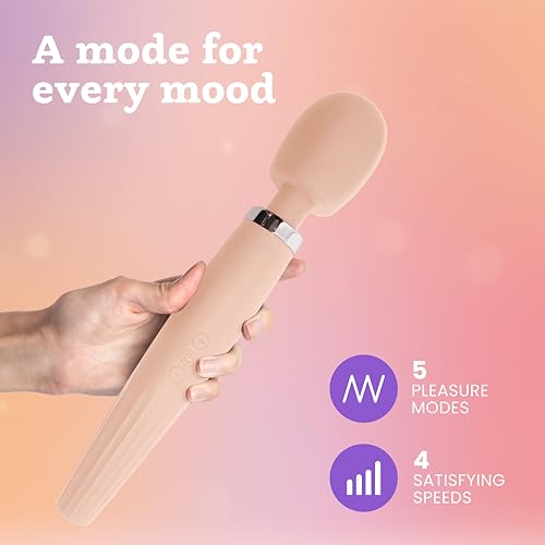 Image of Oliver James Premium Wand Vibrator - High-Powered Massager 5 Modes 4 Levels