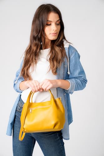 Image of Girly HandBags Womens Bucket Genuine Leather Handbag