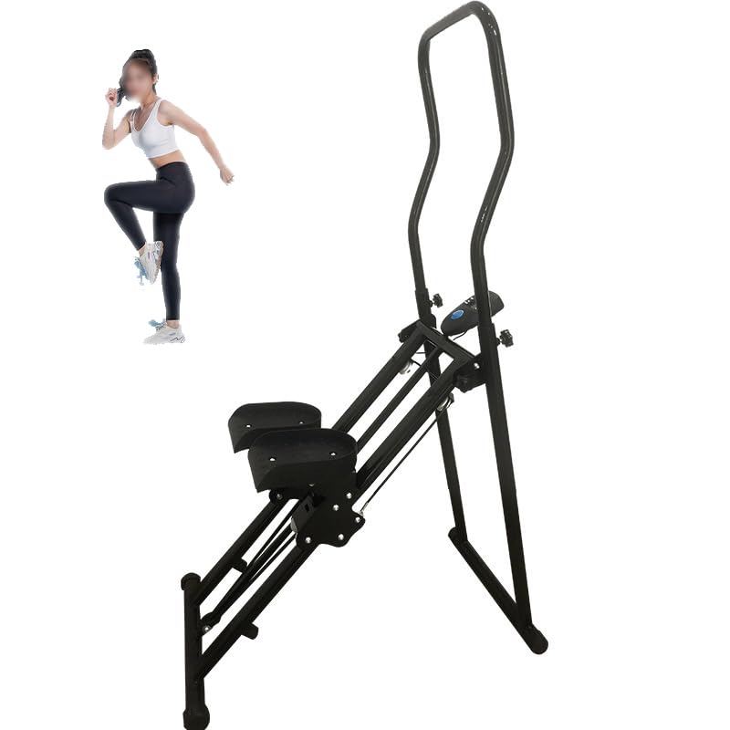 Grimpeur vertical réglable de 150 kg avec compteur intelligent pour cardio