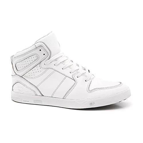 Tênis Masculino Skate Landfeet Cano Alto Embarcadero Ii Cor:branco;Tamanho:33