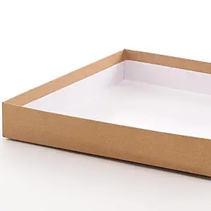 Paper Mart 50ea - 6 X 6 Kraft Heavy Wall Gift Box Lid