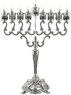 Menorá Hanuukah grande de 21.7 in de alto