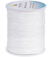 LEREATI 2mm Filo Nylon per Braccialetti, 100m Cordoncino per Braccialetti Cordon