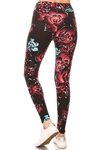 Image of Leggings Depot High Waisted Leggings for Women Buttery Smooth & Soft Women's Solid Yoga - Reg, Plus, 1X3X, 3X5X