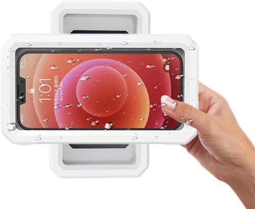 Image of Shower Phone Holder | Waterproof Bathroom Mobile Phone Holder | Anti-Fog Case for Shower | Wall Mountable