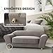 PawHut Hundesofa für kleine Hunde, Hundebett mit abnehmbarem und waschbarem Kissen, Haustiersofa mit Nietendekoration, 10 kg, Grau