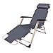 Krzesła Zero Gravity Leżak Rozkładane Krzesło Ogrodowe Fotel z Zagłówkiem Leżaki Regulowany Rozkładany Składany na Basen Stoczniowy Waga 100 KG