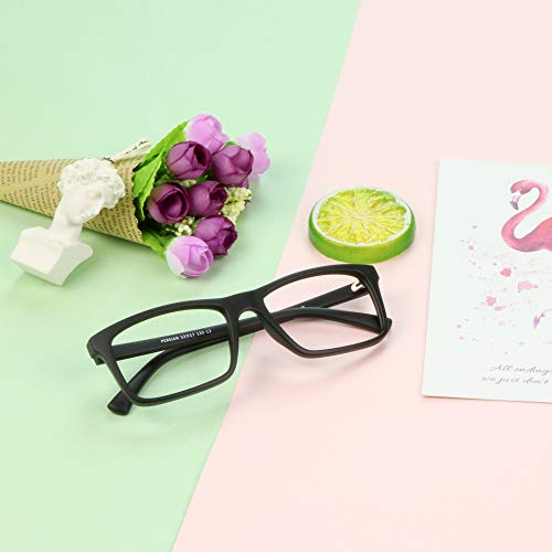 Image of VisionGlobal Blue Light Blocking Glasses for Women Men, Computer Reading, TV Glasses, Stylish Oval /Square Frame
