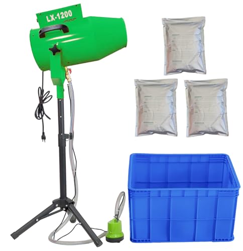 LANGXUN 2025 Upgrade Foam Machine for Party, 1200W High Power Foam Cannon Bubble Machine, Outdoor Summer Pool Party Water Toys for Adults & Kids, Birthdays Celebrations and Backyard Events