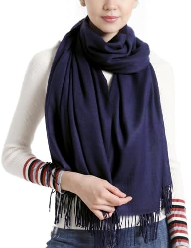 Pashmina Scarf and Shawl - Soft Women Pashminas Wrap for Wedding Evening Party dresses