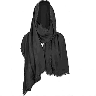 Halloween Costume Women Men Post Apocalyptic Shawl Scarf Shaman Cowl Medieval Costume Sash Short Cape Cloak