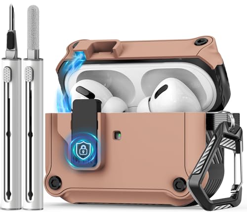 Pohgelan AirPods Pro 2/1P[XJo[ N[i[Lbgt XibvXCb` iPod Pro[dP[X(USB-C/LightningP[u)p (2023/2022/2019)