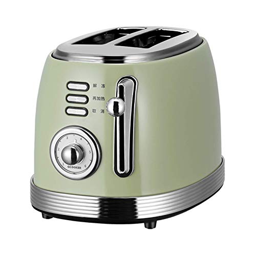 Frühstücksmaschine Multifunktionaler Toaster, Backen Auf Beiden Seiten Breite Schlitze Und Unabhängige Küche Retro…