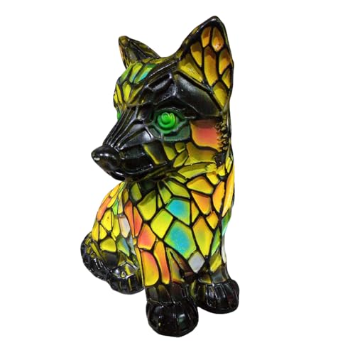 Lumière de pépinière et veilleuse de nuit design chien en résine pour enfant