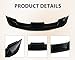 Kspeed Rear Spoiler Trunk Wing Compatible with 2015-2024 Ford Mustang GT500 Rear Wing Black