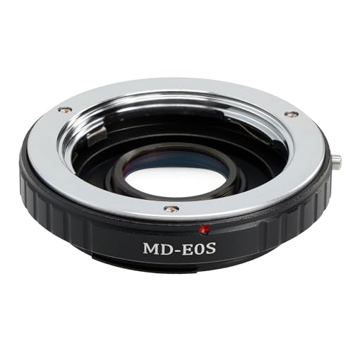 ayex Objektivadapter Passend für Sony/Minolta MD an Canon EOS + Korrektur-Linse