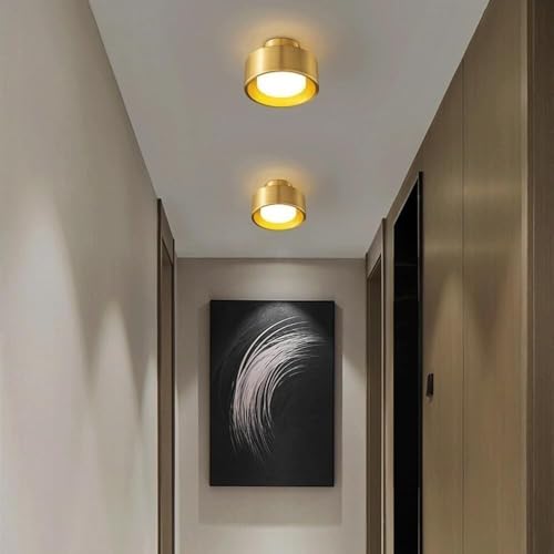 Plafonnier moderne rond pour une ambiance chaleureuse en chambre et salon