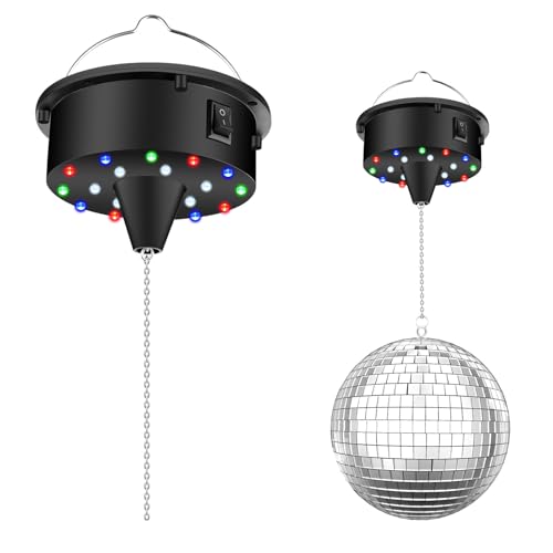 Disco Ball Motor and Light for Party Decor - 10RPM