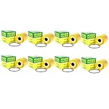 Set of 8 Cartridge Engine Oil Filters Kit For Volvo C70 S40 S60 S80 V40 V70