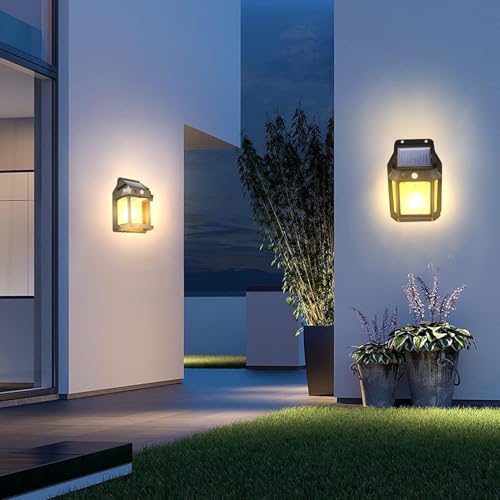Luces solares de jardín para iluminar caminos y terrazas de noche 2