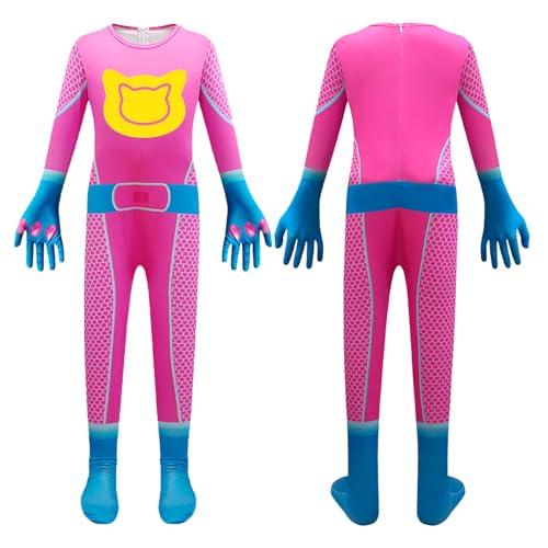 Disfraz completo con cierre para niñas Superheros miniatura 3