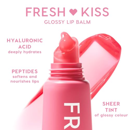 Image of ColourPop Fresh Kiss Glossy Lip Balm Set - Hydrating Lip Care Enriched with Peptides + Hyaluronic Acid - High Shine Finish - Vegan + Cruelty-Free - Berry Yummy (3 Count)