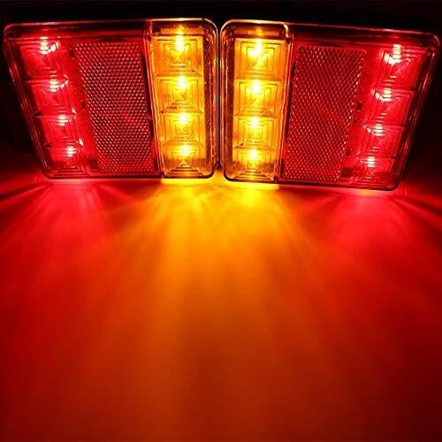 Feux arrière de remorque 12V étanches pour camion et caravane