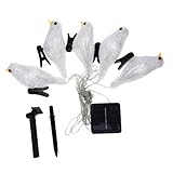 Éclairage paysager : vous pouvez facilement transporter et placer la guirlande lumineuse LED où vous le souhaitez.