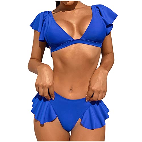 Maillot de bain tankini bleu grande taille : fini les complexes de plage