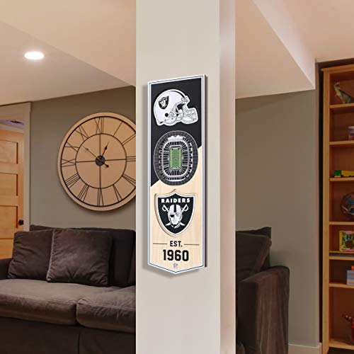 Image of YouTheFan NFL 3D Stadium Banner - 6x19
