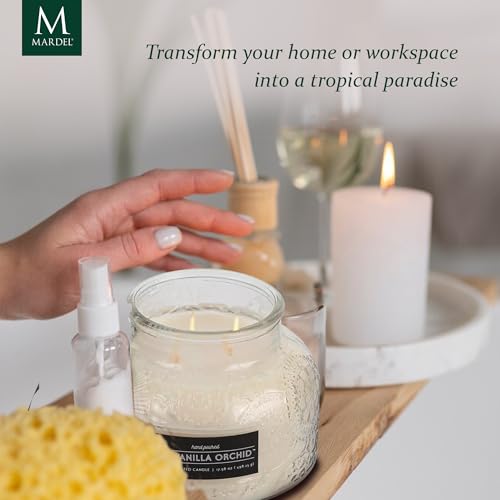 Mardel Vanilla Orchid Embossed Candle Jar  thumb #4