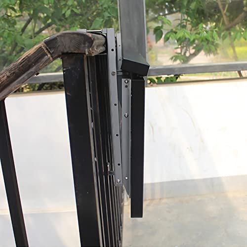 Table de bar de balcon extérieure pour garde-corps réglable et pliable - 4