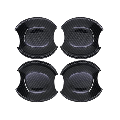 Autocollant de poignée de porte en fibre de carbone pour Mazda 6 - Protection anti-rayure 4 portes - 2