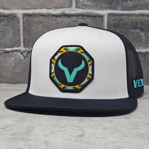 Image of Vexil American Rancher Adjustable Snapback Western Lifestyle Rodeo Southwest Inspired Meshback Hat