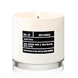 Lulu Candles | Sexy Man (Smells Like Fresh Men's Cologne) | Luxury Scented Soy Jar Candle | Hand Poured in The USA | Highly Scented & Long Lasting | 9 Oz. NO LID/NO Box