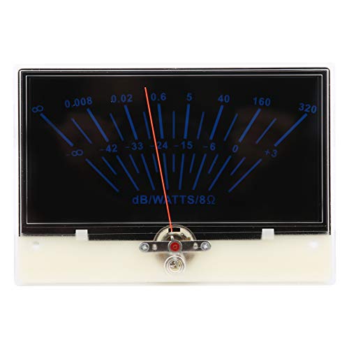 VU Meter Haute Précision à Aiguille Fine et Rétroéclairage Bleu Intense - 5
