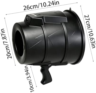Laser Air Cannon Handheld Bullseye Air Blaster Toy - 2