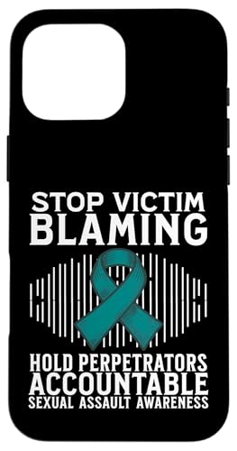 Support Sexual Assault Awareness Gifts Women Men Teal Ribbon �X�}�z�P�[�X iPhone 16 Pro Max �p