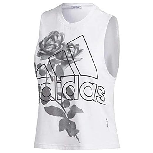 Adidas dam tanktop-fm2142 linne vit Large