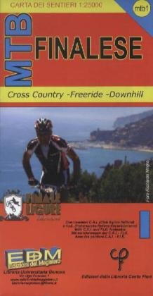MTB Finalese (Finale Ligure) 1 : 25.000: Cross Country-Freeride-Downhill. Topographische Fahrradkarte