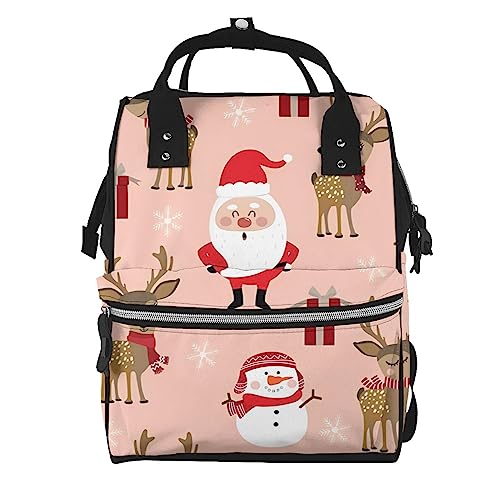 Sac à dos maman imperméable grande capacité multifonction pour les couches