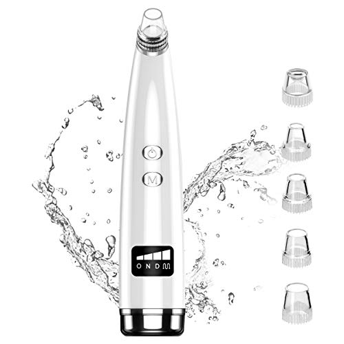 Blackhead Remover, Vacuum Blackhead Removal Peel Tool Extractor Electric Skin Pore Vacuum Cleaner, Rechargeable Suction Comedone Acne Eliminator Device for Nose Face Men Women