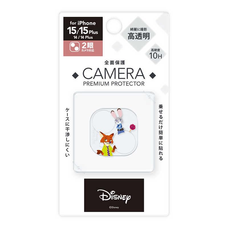 iPhone15 iPhone15Plus iPhone14 iPhone14Plus 用 カメラフルプロテクター ズートピア PG-D23ACLG15ZTP