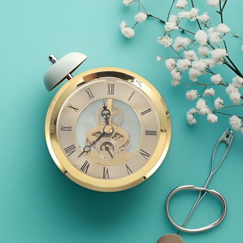 Mouvement horloge pour insert de remplacement de pendule extérieure murale