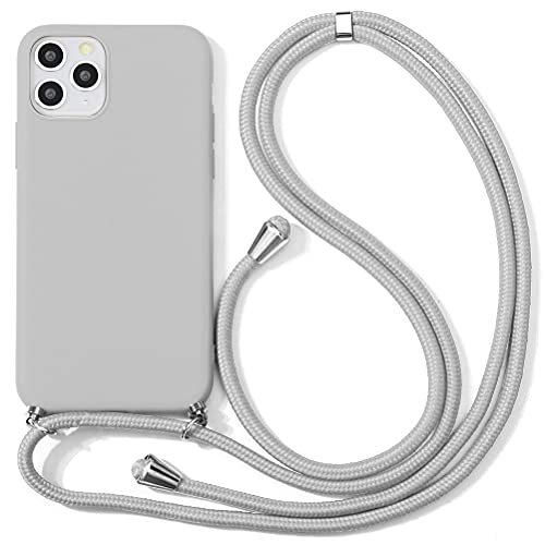 Yoedge Capa transversal para Apple iPhone 13, capa de telefone com cordão ajustável, capa de silicon